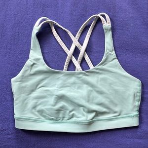Lululemon energy bra size 8 mint green